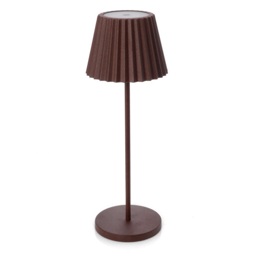 Veioza cu led otel maro Artika 12.5x36 cm