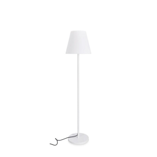 Lampadar alb uz interior, exterior cu led Yoku Ø34,5x150h