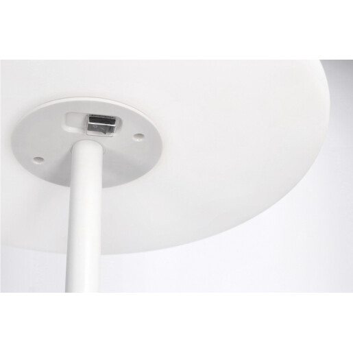 Lampadar alb  uz interior, exterior cu led Yoku Ø40x166h