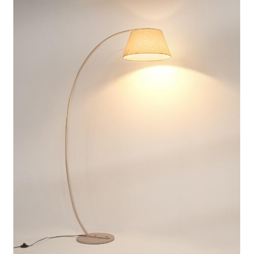 Lampadar alb  uz interior, exterior cu led Blomus Ø43x180h