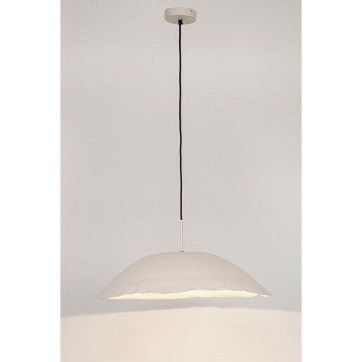Lustra metal alb Mandla 60.5x25 cm