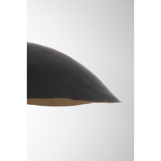 Lustra metal negru Mandla 60.5x25 cm