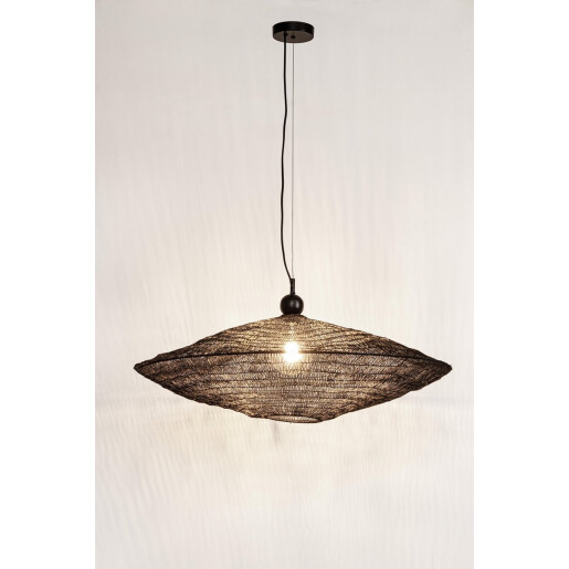 Candelabru metal negru Odissa Ø86x47h