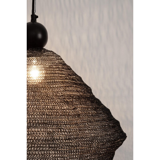 Candelabru metal negru Odissa Ø58x50h