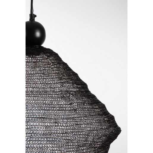 Candelabru metal negru Odissa Ø58x50h