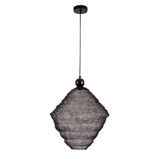 Candelabru metal negru Odissa Ø58x50h