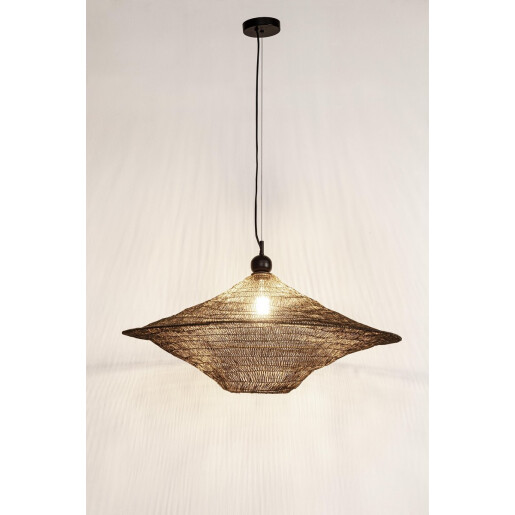 Candelabru metal auriu Odissa Ø86x47h