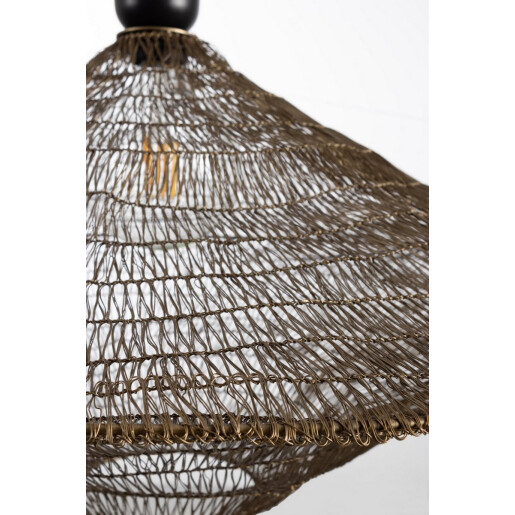 Candelabru metal auriu Odissa Ø86x47h