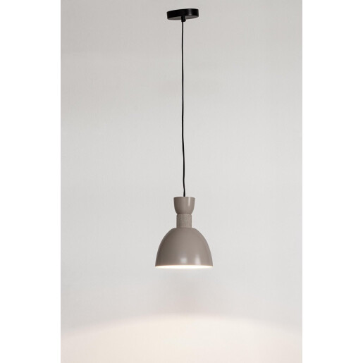 Lustra metal bej Jabalpur 21x25 cm