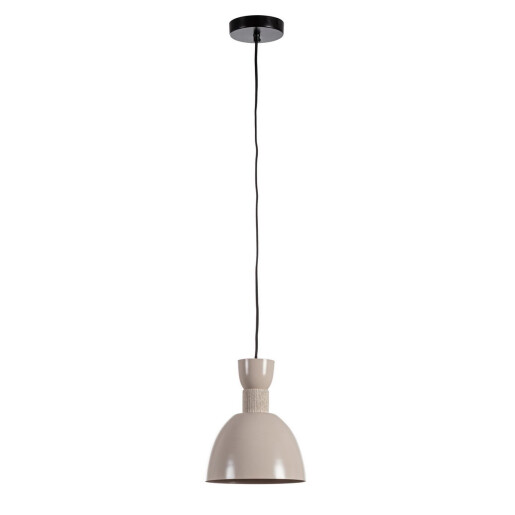 Lustra metal bej Jabalpur 21x25 cm