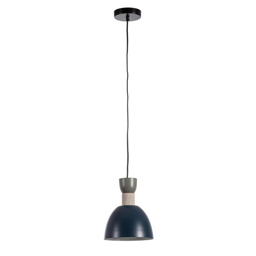 Lustra metal albastru Jabalpur 21x25 cm
