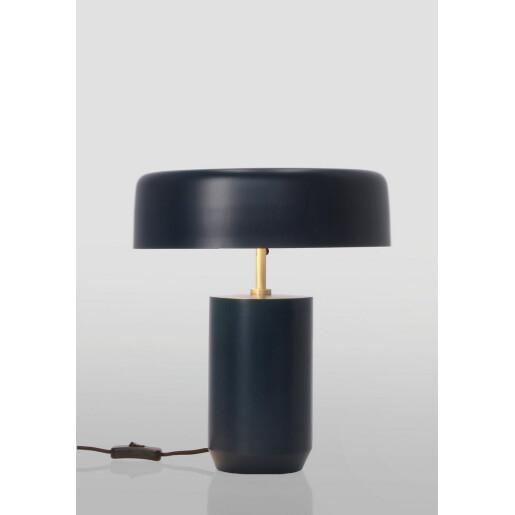 Veioza metal albastru Kaithal Ø31x35h