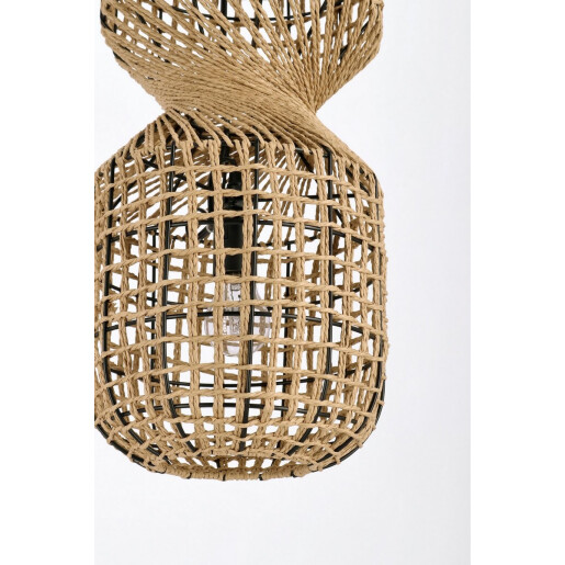 Lustra ratan natur Malabo 25x77.5 cm