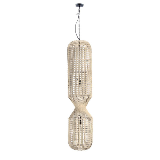 Lustra ratan bej Malabo 30.5x132 cm