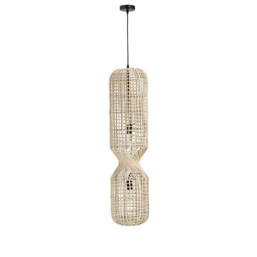 Lustra ratan bej Malabo 25.5x103 cm