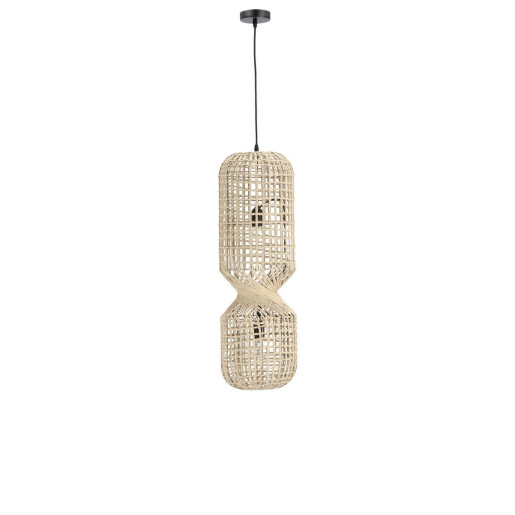 Lustra ratan bej Malabo 25x77.5 cm