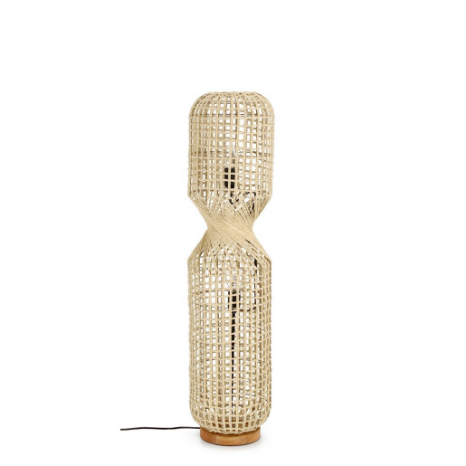 Lampadar ratan bej Malabo 25x104 cm