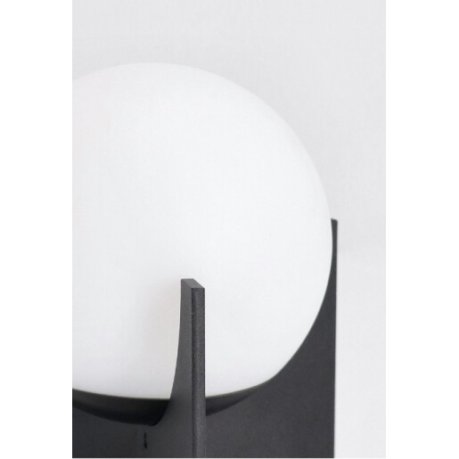 Veioza uz interior, exterior alba neagra Cardamom 12x11x16h