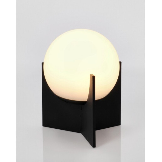 Veioza uz interior, exterior alba neagra Cardamom 12x11x16h