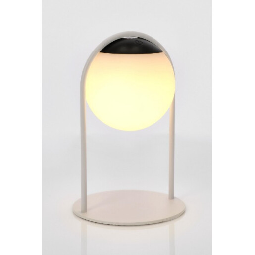 Veioza uz interior, exterior alba PansyØ13,5x21h