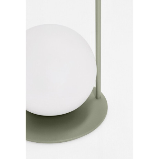 Veioza uz interior, exterior verde neagra PansyØ13,5x21h