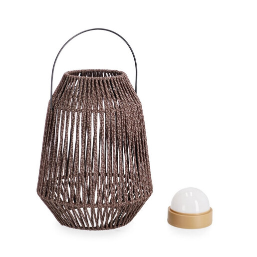 Felinar led otel gri sfoara maro Taiki Ø25,5x33h