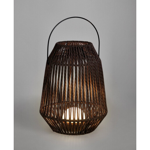 Felinar led otel gri sfoara maro Taiki Ø25,5x33h