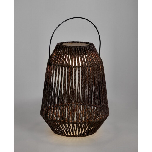 Felinar led otel gri sfoara maro Taiki Ø25,5x33h