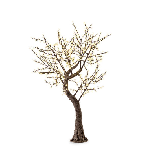 Copac decorativ fibra sticla 800 leduri Ø200x200h