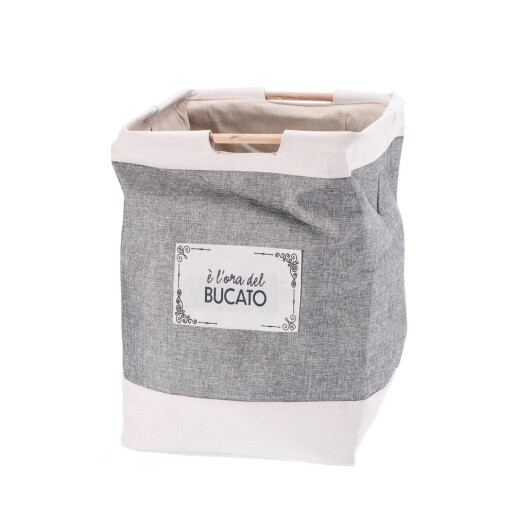 Set 3 cosuri rufe, depozitare panza multicolora 43 x 43 x 56 cm