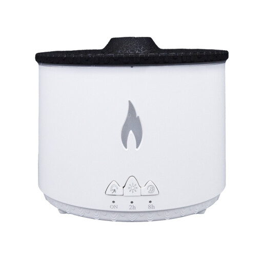 Difuzor electric de parfum cu LED si 2 functii de temporizator, capacitate 350 ml, 13 x 11 cm