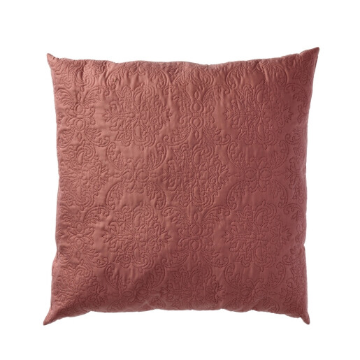Perna decorativa textil caramiziu Jano 60 x 60 cm