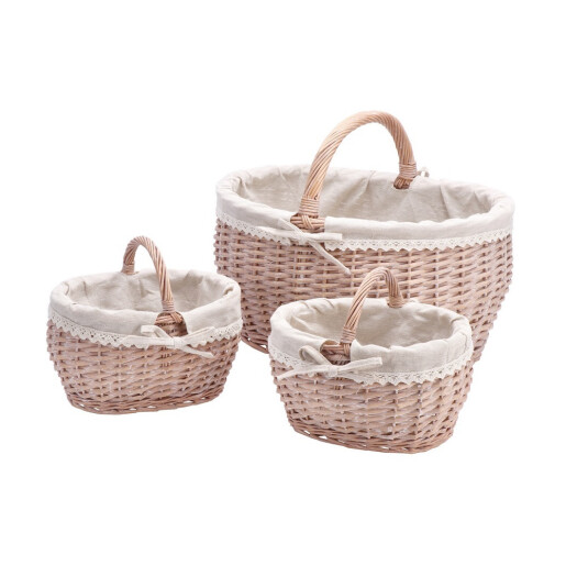 Set 3 cosuri depozitare 25,5 x 20 x 22, 46 x 33 x 34 cm