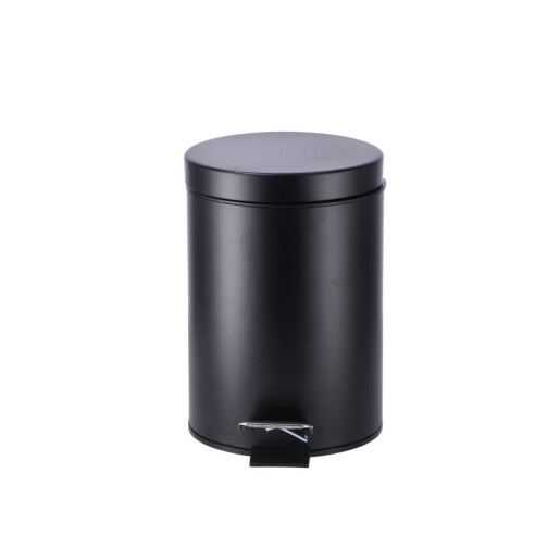 Cos gunoi cu clapeta fier negru 17 x 26 cm,3 L