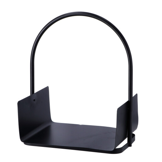 Suport lemne fier negru 40 x 30 x 50 cm