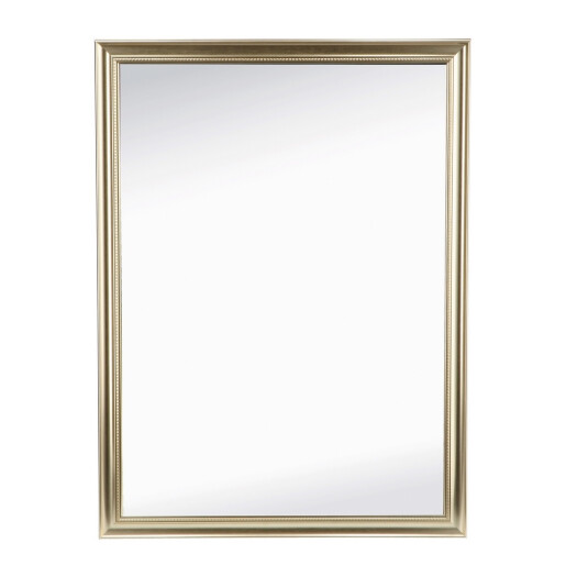 Oglinda perete rama polistiren auriu 50 x 70 cm