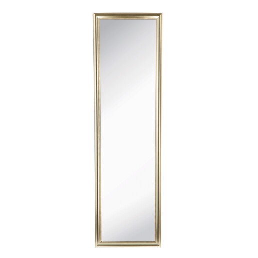 Oglinda perete rama polistiren auriu 30 x 120 cm