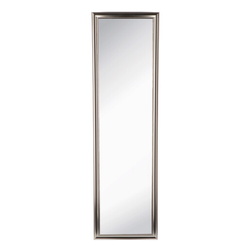 Oglinda perete rama polistiren argintiu 30 x 120 cm