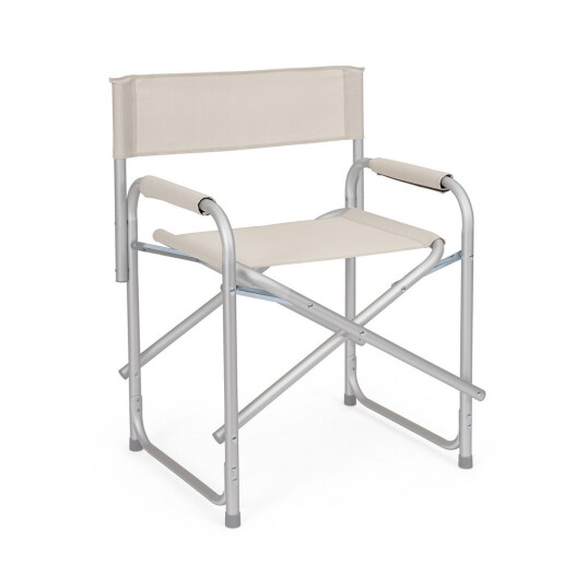 Set 4 scaune gradina gri bej Cayo 57x47x79h