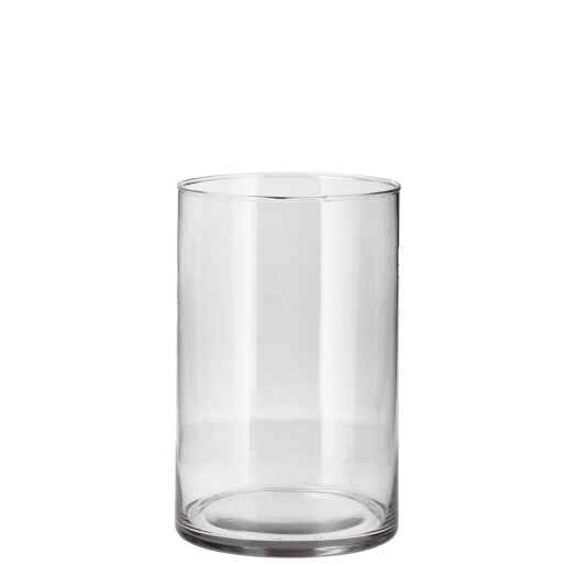 Vaza flori sticla transparenta 19 x 30 cm