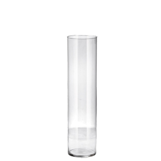 Vaza flori sticla transparenta 12 x 50 cm