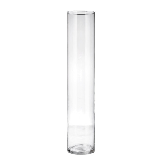 Vaza flori sticla transparenta 12 x 60 cm