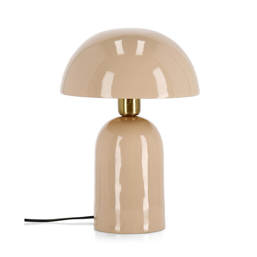 Veioza metal roz auriu Donya Ø26x37h