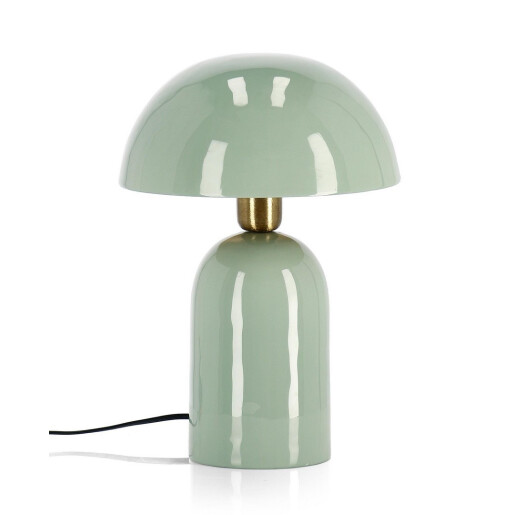 Veioza metal verde auriu Donya Ø26x37h