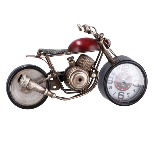 Ceas de masa Motocicleta Retro multicolor 39,5 x 13 x 23 cm