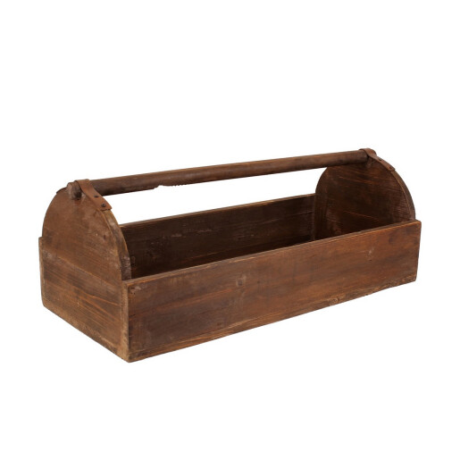 Cutie depozitare lemn maro 62 x 27 x 23 cm