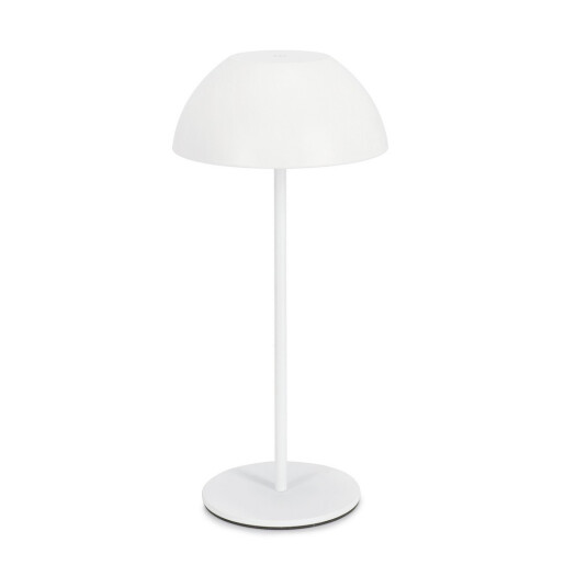 Veioza metal alb Beren Ø13x28h