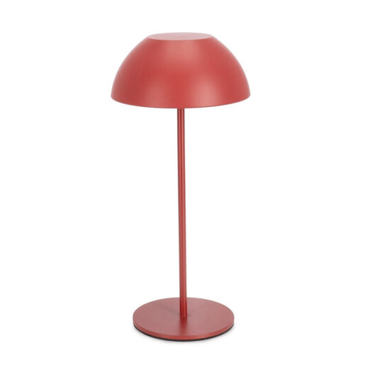 Veioza metal rosu Beren Ø13x28h