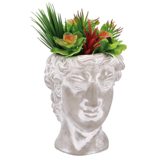 Set 2 vaze cu plante artificiale 18 x 18 x 32 cm