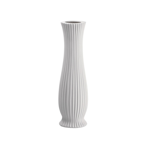 Vaza flori ceramica alba Tribeca 16,5 x 58 cm